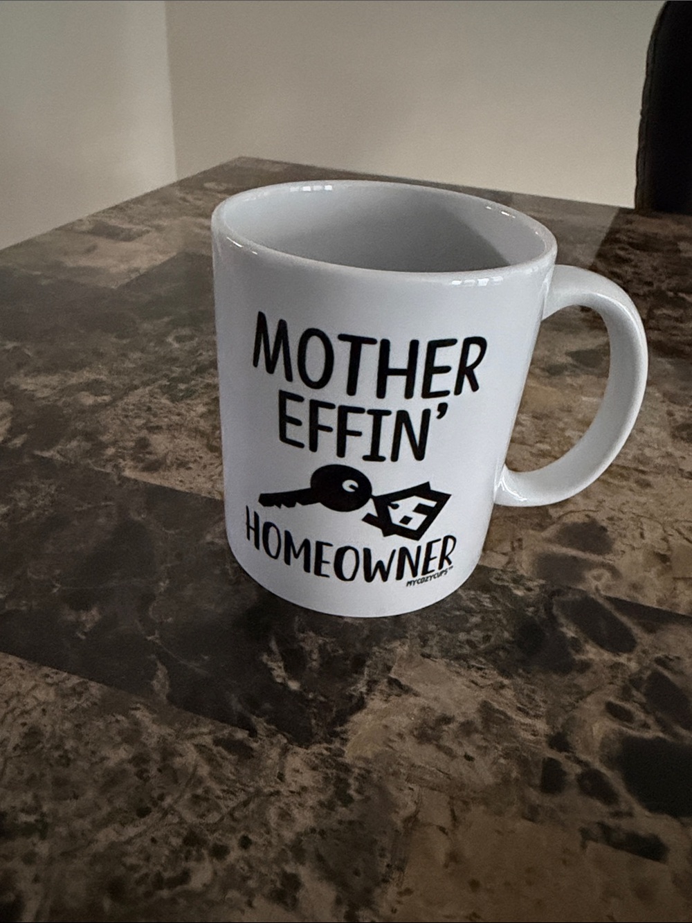 Mother Effin' Homeowner White Ceramic Coffee Mug